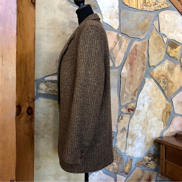 LIZ CLAIBORNE Vintage LizWear Wool Blend Boyfriend Fit Blazer (14) - Picture 5 of 17